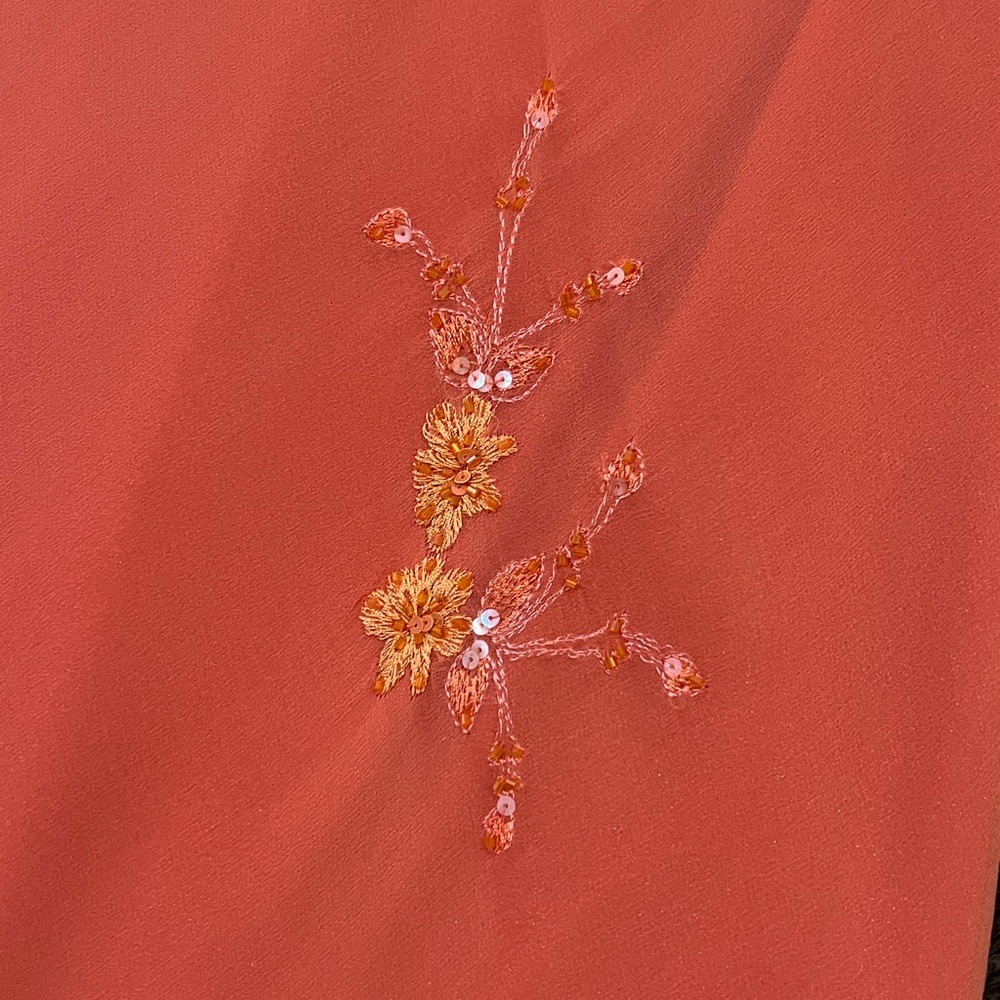 Laundry By Shelli Segal Coral Midi Dress - Picture 2 of 6